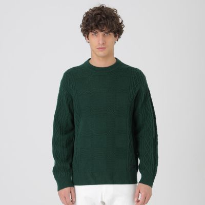 カシミヤミックスアランニット | BLACK LABEL CRESTBRIDGE (Men