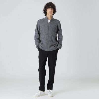 一部店舗限定】サイドチェックドライバーズニット | BLACK LABEL