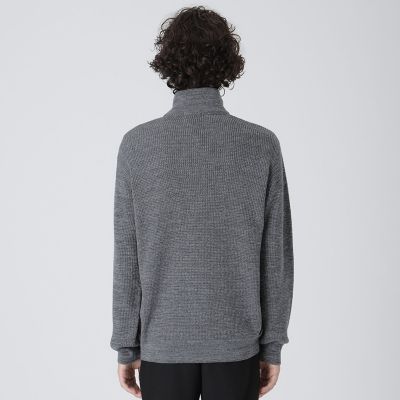 一部店舗限定】サイドチェックドライバーズニット | BLACK LABEL