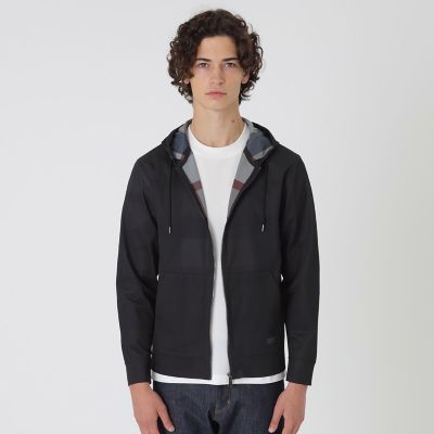 ライトウェイトバックチェックパーカー | BLACK LABEL CRESTBRIDGE