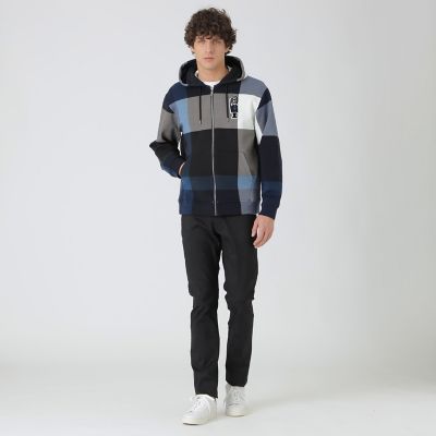 ギガチェックガーズマンワッペンパーカー | BLACK LABEL CRESTBRIDGE