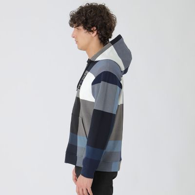 ギガチェックガーズマンワッペンパーカー | BLACK LABEL CRESTBRIDGE