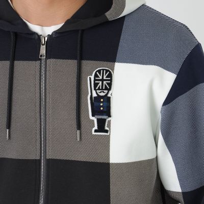 ギガチェックガーズマンワッペンパーカー | BLACK LABEL CRESTBRIDGE 