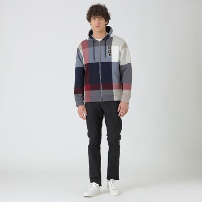 ギガチェックガーズマンワッペンパーカー | BLACK LABEL CRESTBRIDGE