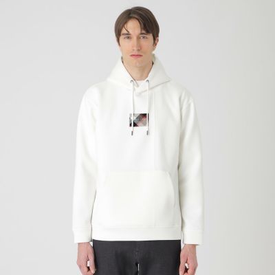 ＜BLACK LABEL CRESTBRIDGE (Men)＞クレストブリッジチェックワッペンフーディー