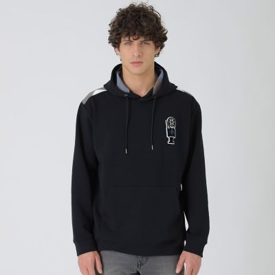 ヨークチェックガーズマンワッペンフーディー | BLACK LABEL