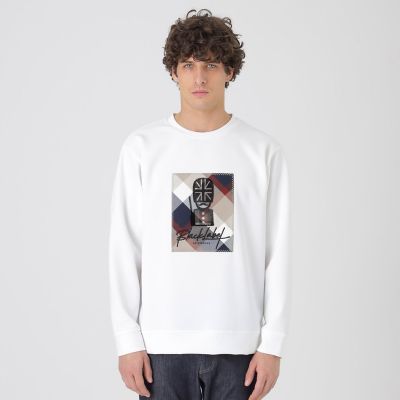 ガーズマングラフィックスウェットシャツ | BLACK LABEL CRESTBRIDGE