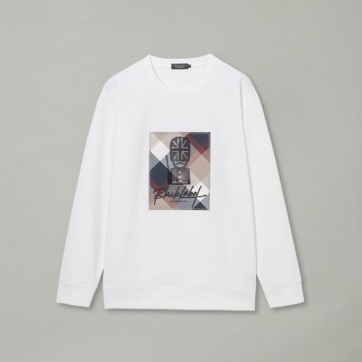 ガーズマングラフィックスウェットシャツ | BLACK LABEL CRESTBRIDGE
