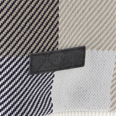 チェックニットドッキングスウェットシャツ | BLACK LABEL CRESTBRIDGE