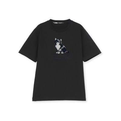 クレストブリッジキャットグラフィックTシャツ | BLACK LABEL