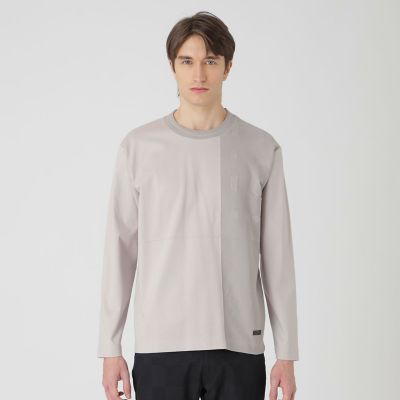 ニットドッキングカットソー | BLACK LABEL CRESTBRIDGE (Men