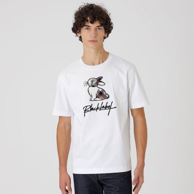 クレストブリッジラビットグラフィックTシャツ | BLACK LABEL