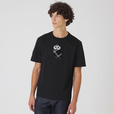 クレストブリッジオウルグラフィックTシャツ | BLACK LABEL
