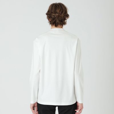 マーセライズドレスロンT | BLACK LABEL CRESTBRIDGE (Men)/ブラック