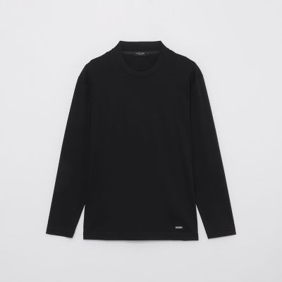 マーセライズドレスロンT | BLACK LABEL CRESTBRIDGE (Men)/ブラック