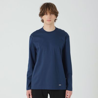 マーセライズドレスロンT | BLACK LABEL CRESTBRIDGE (Men)/ブラック