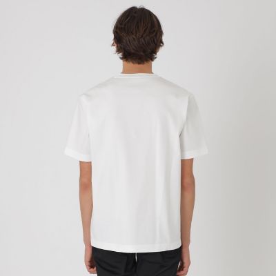 パネルパッチワークプラチナポンチTシャツ | BLACK LABEL CRESTBRIDGE