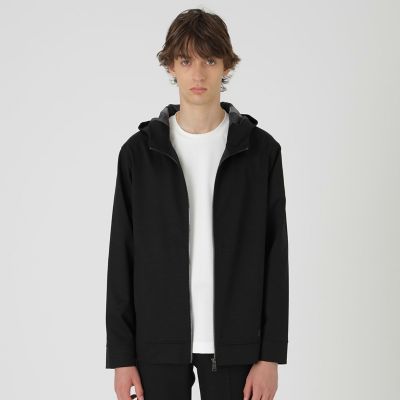 ボンディングウールジャージーパーカー | BLACK LABEL CRESTBRIDGE