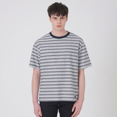 BLACK lab．】エンボスシャドーチェックTシャツ | BLACK