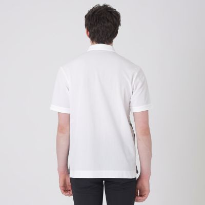 パッチワーックサッカーポロシャツ | BLACK LABEL CRESTBRIDGE (Men