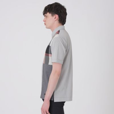 パッチワークサッカーポロシャツ | BLACK LABEL CRESTBRIDGE (Men