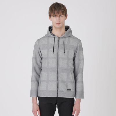 シャドーチェックカラミパーカー | BLACK LABEL CRESTBRIDGE (Men