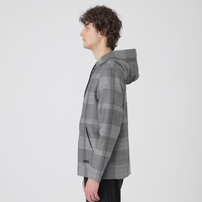 シャドークレストブリッジチェックカラミパーカー | BLACK LABEL