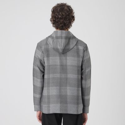 シャドークレストブリッジチェックカラミパーカー | BLACK LABEL