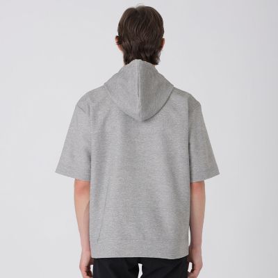 カラミチェックパッチワークフーディー | BLACK LABEL CRESTBRIDGE