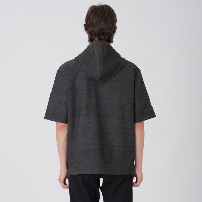 カラミチェックパッチワークフーディー | BLACK LABEL CRESTBRIDGE