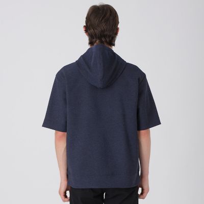 カラミチェックパッチワークフーディー | BLACK LABEL CRESTBRIDGE