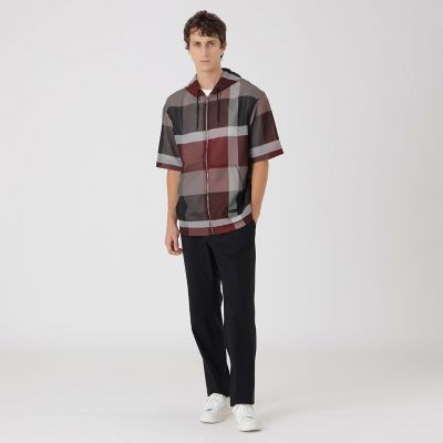 クレストブリッジチェックカラミパーカー | BLACK LABEL CRESTBRIDGE