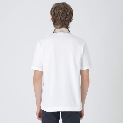 極美品！BLACK LABEL CRESTBRIDGE ホワイトポロシャツ BLACK LABEL CRESTBRIDGE - ブラックレーベルクレストブリッジ