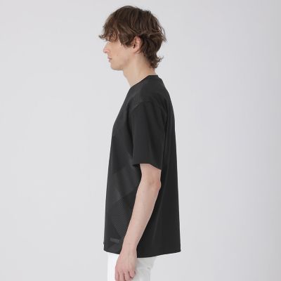 ハイストレッチシャドーチェックTシャツ | BLACK LABEL CRESTBRIDGE