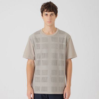 シアーチェックコンビTシャツ | BLACK LABEL CRESTBRIDGE (Men