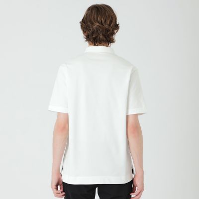 ストライプパッチワークポロシャツ | BLACK LABEL CRESTBRIDGE (Men