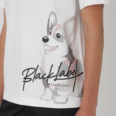 ピーキングコーギーTシャツ | BLACK LABEL CRESTBRIDGE (Men
