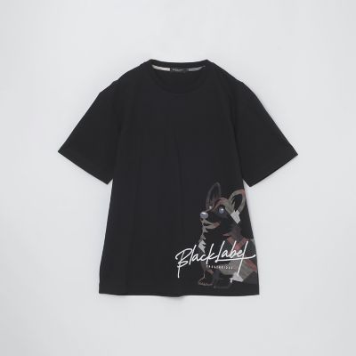 ピーキングコーギーTシャツ | BLACK LABEL CRESTBRIDGE (Men