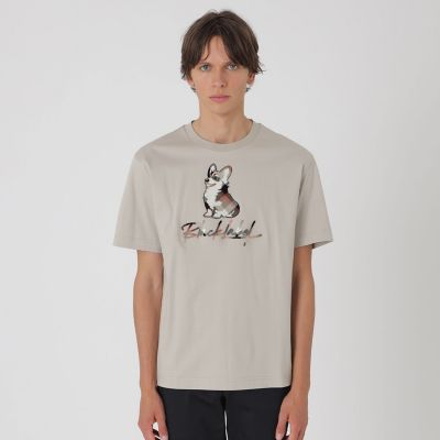 ハブラシコーギーTシャツ | BLACK LABEL CRESTBRIDGE (Men)/ブラック