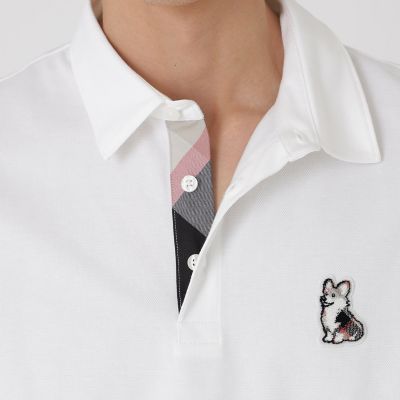 ✨RAKI✨フォロー割あり・スピード発送 ☆ブラックレーベルクレストブリッ コーギーワッペンポロ | BLACK LABEL CRESTBRIDGE (Men)/ブラック