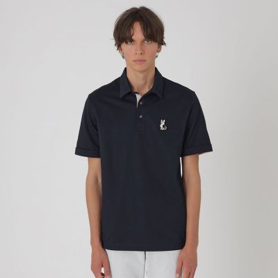 ✨RAKI✨フォロー割あり・スピード発送 ☆ブラックレーベルクレストブリッ コーギーワッペンポロ | BLACK LABEL CRESTBRIDGE (Men)/ブラック