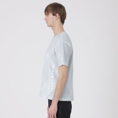 BLACK lab．】バイアスクレストブリッジチェックTシャツ