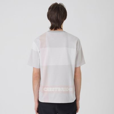 BLACK lab．】クレストブリッジチェック＆ロゴTシャツ