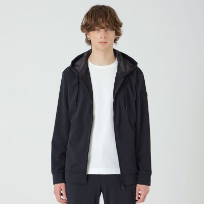 BLACK lab．】バッググリッドテクニカルパーカー | BLACK