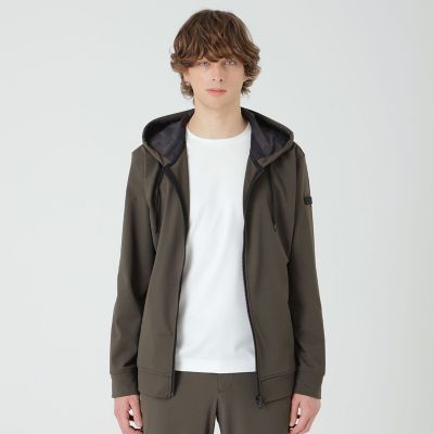 BLACK lab．】バッググリッドテクニカルパーカー | BLACK