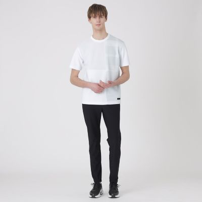 Resurrectionバイカラー モックネック Tシャツ ブラック/ホワイトM メンズ シリコンロゴモックネック ホワイト | Resurrection