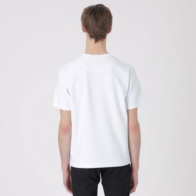 BLACK lab．】テクスチャーミックスパッチワークTシャツ
