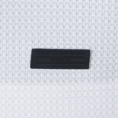 BLACK lab．】テクスチャーミックスパッチワークTシャツ