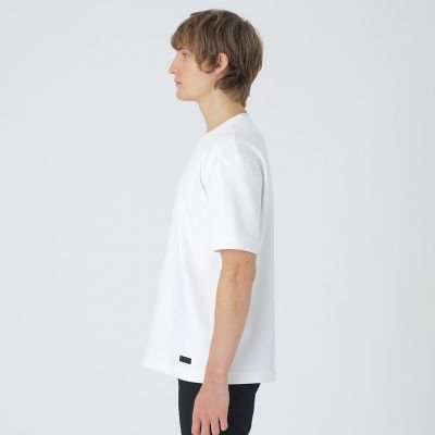 BLACK lab．】エンボスシャドーチェックTシャツ | BLACK