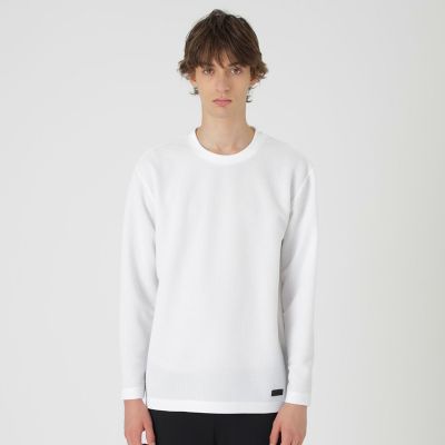 ＜BLACK LABEL CRESTBRIDGE (Men)＞【ＢＬＡＣＫ　ｌａｂ．】ラーベントリコットカットソー